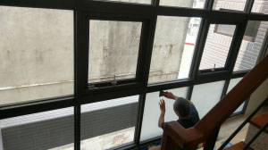 玻璃貼紙-居家玫瑰金+白膜系列